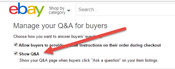 ebay tools QA