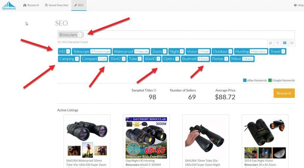 eBay Keyword Tool ebay dropshipping Neil Waterhouse