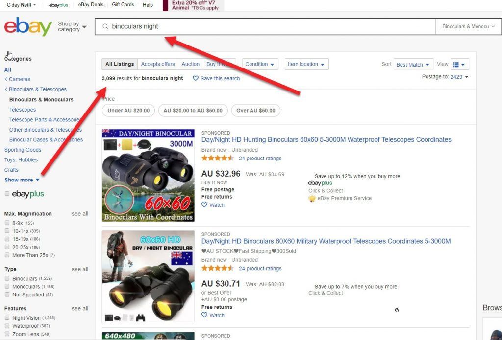 eBay Keyword Research Tools