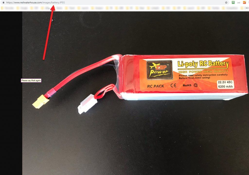 Li poly RC Battery