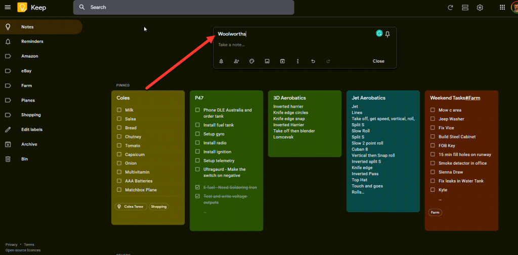 Google Keep Review