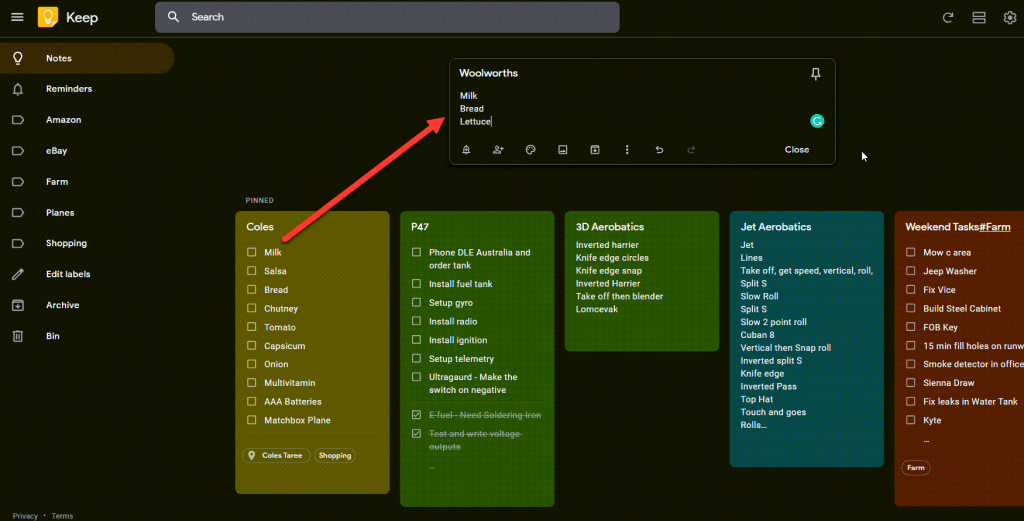 Google Keep Review