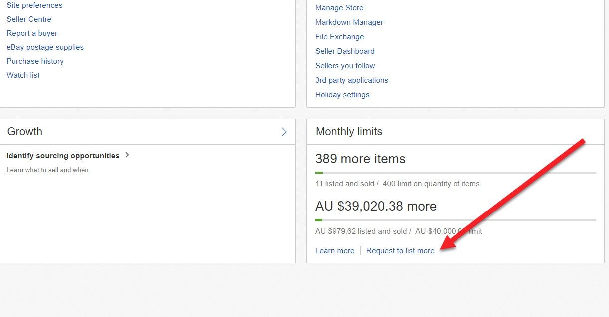 How To Increase Your Selling Limits On eBay
