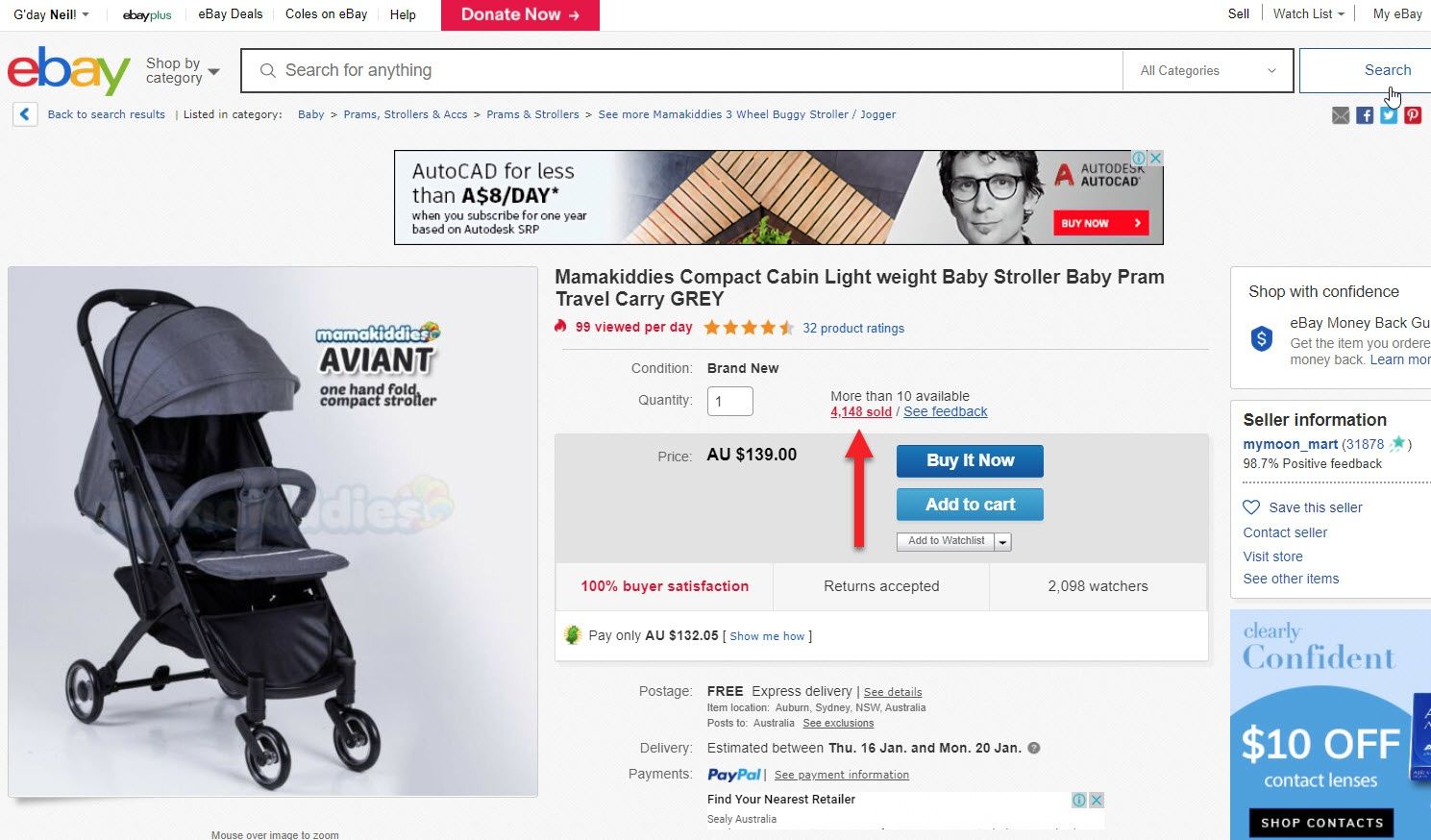Best Top selling items on ebay Australia 2020