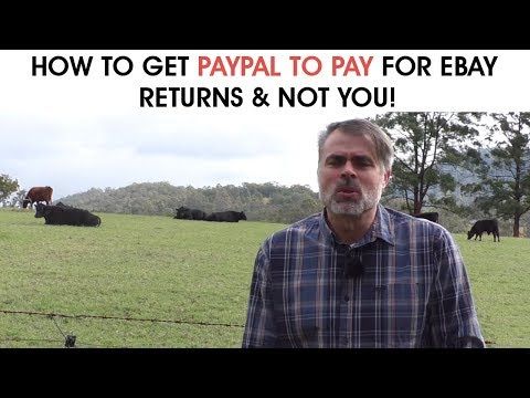 How to get PayPal to pay for eBay returns