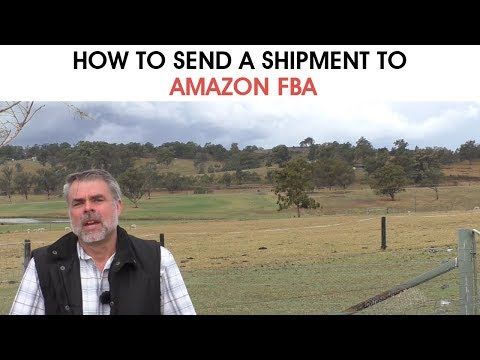 Send A Shipment To Amazon FBA