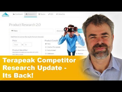 Terapeak Competitor Research