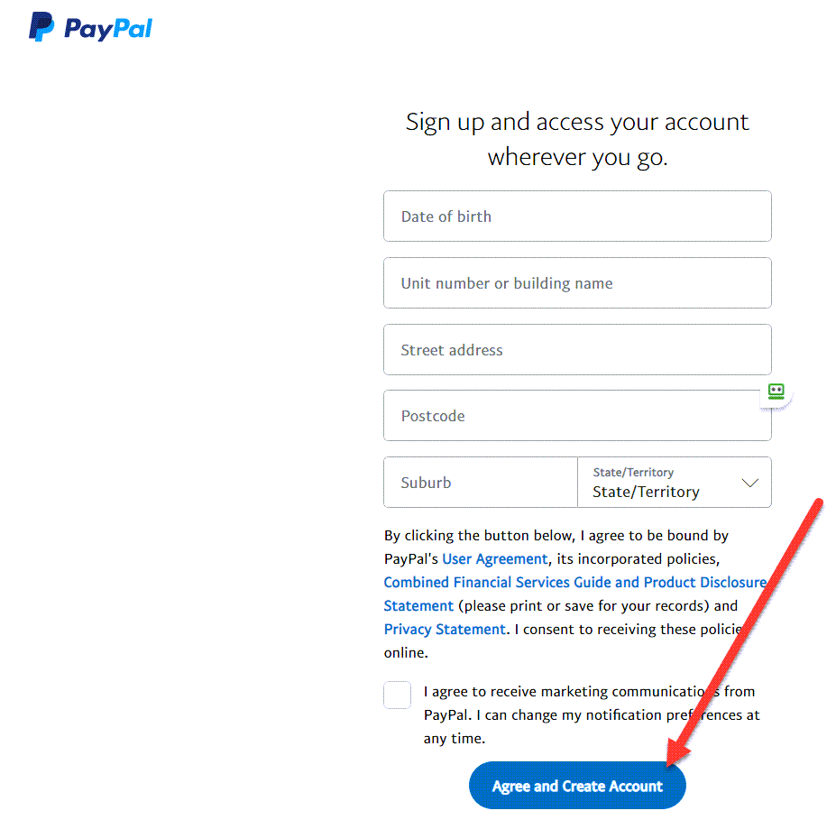 How To Set Up A Paypal Account