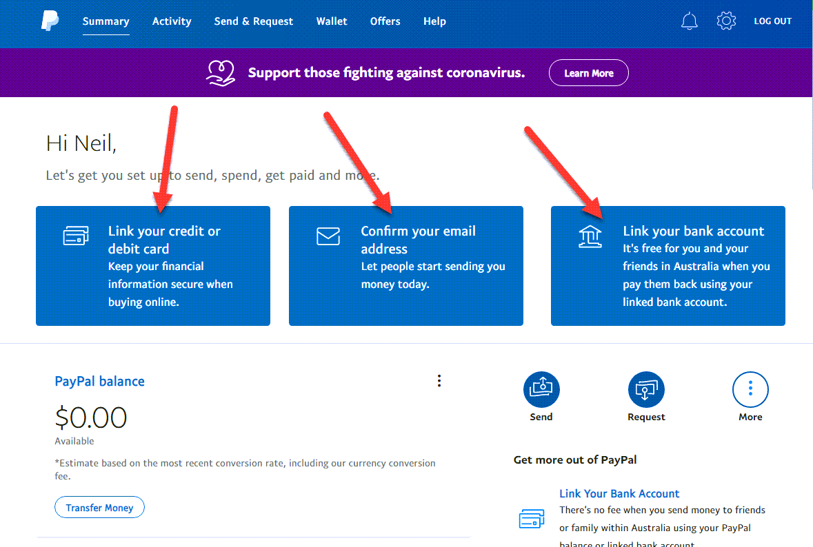 How To Set Up A Paypal Account