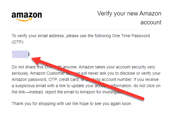 create amazon account