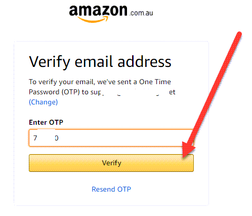 create amazon account