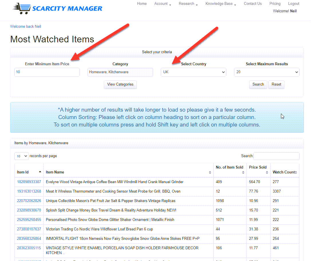 SCARCITY MANAGER