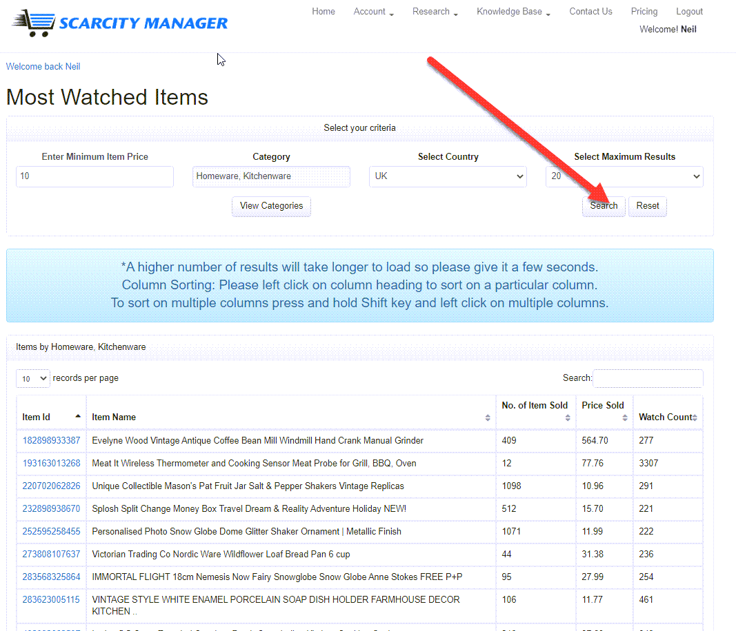 SCARCITY MANAGER