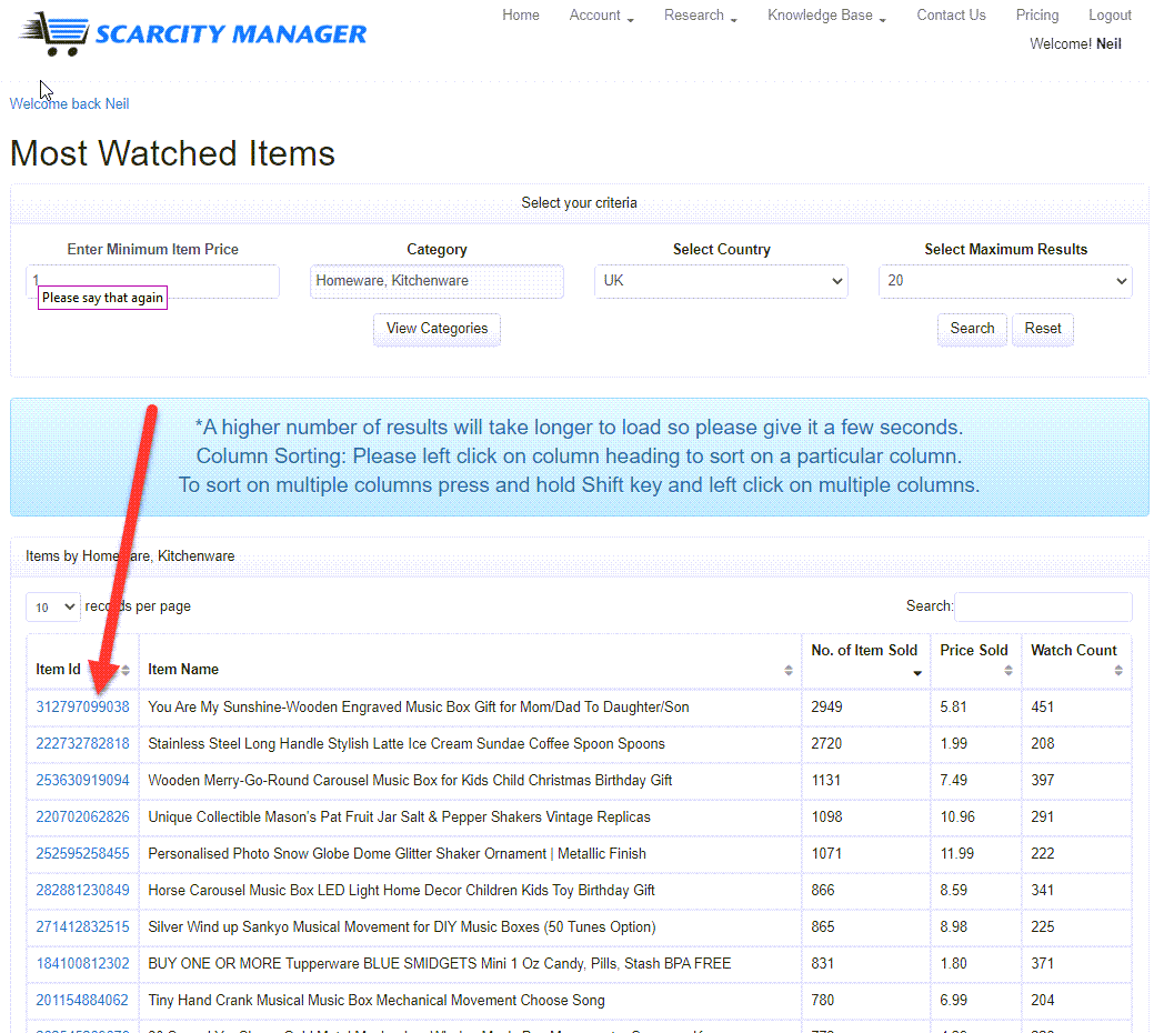 SCARCITY MANAGER