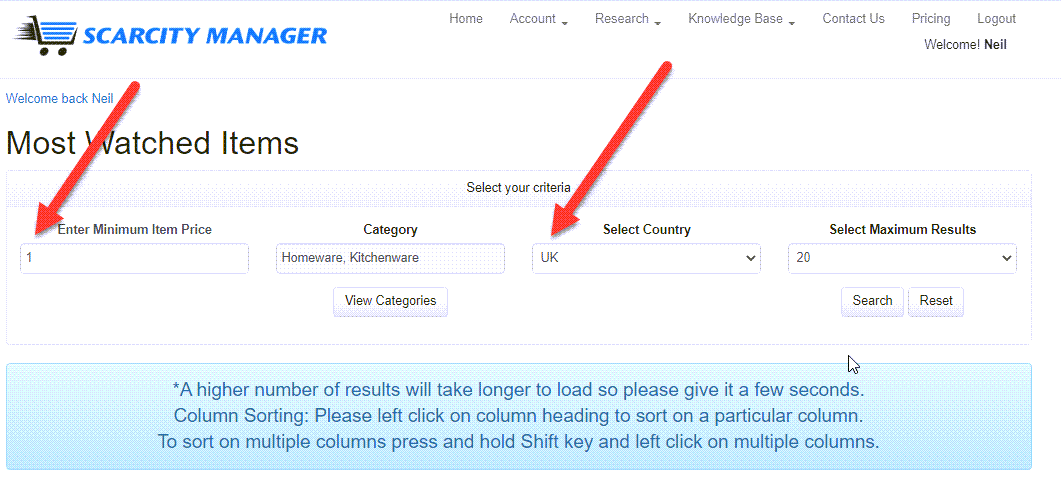 SCARCITY MANAGER