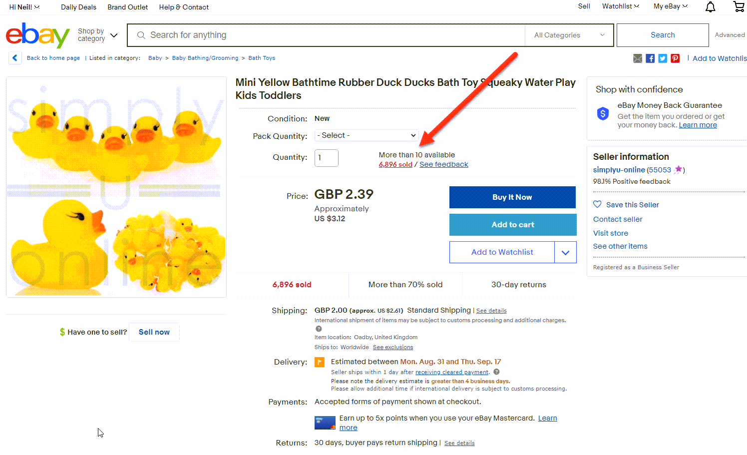 ebay multi user