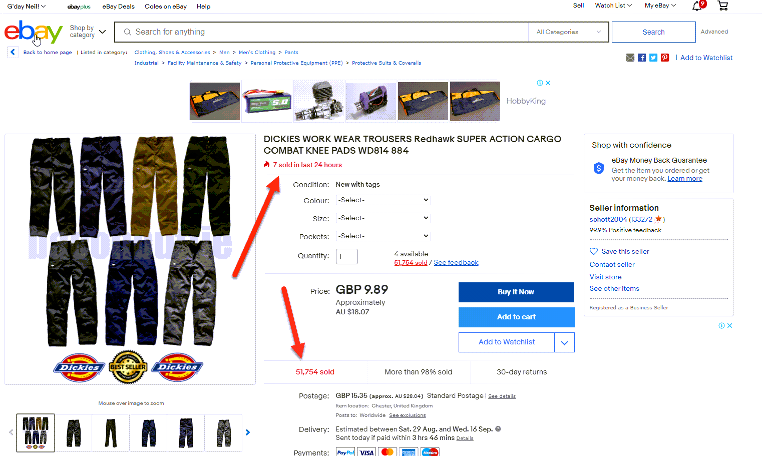 ebay multi user