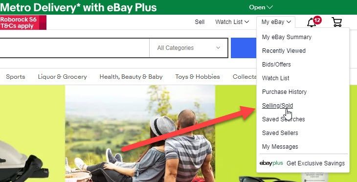 how find ebay buyers email address