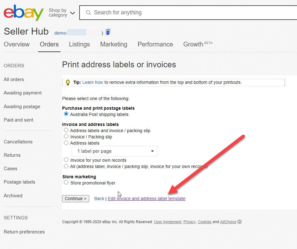 how find ebay buyers email address