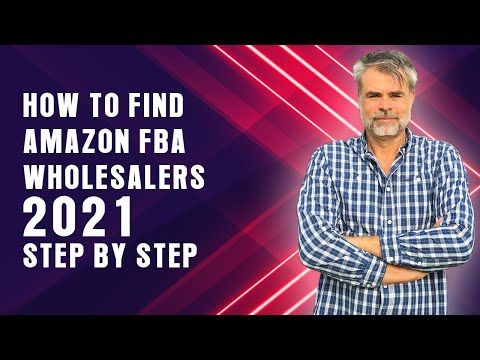 How to find amazon suppliers for FBA