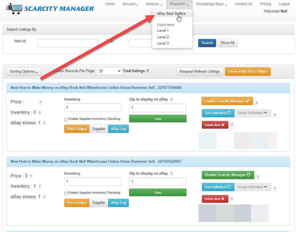 SCARITY Manager