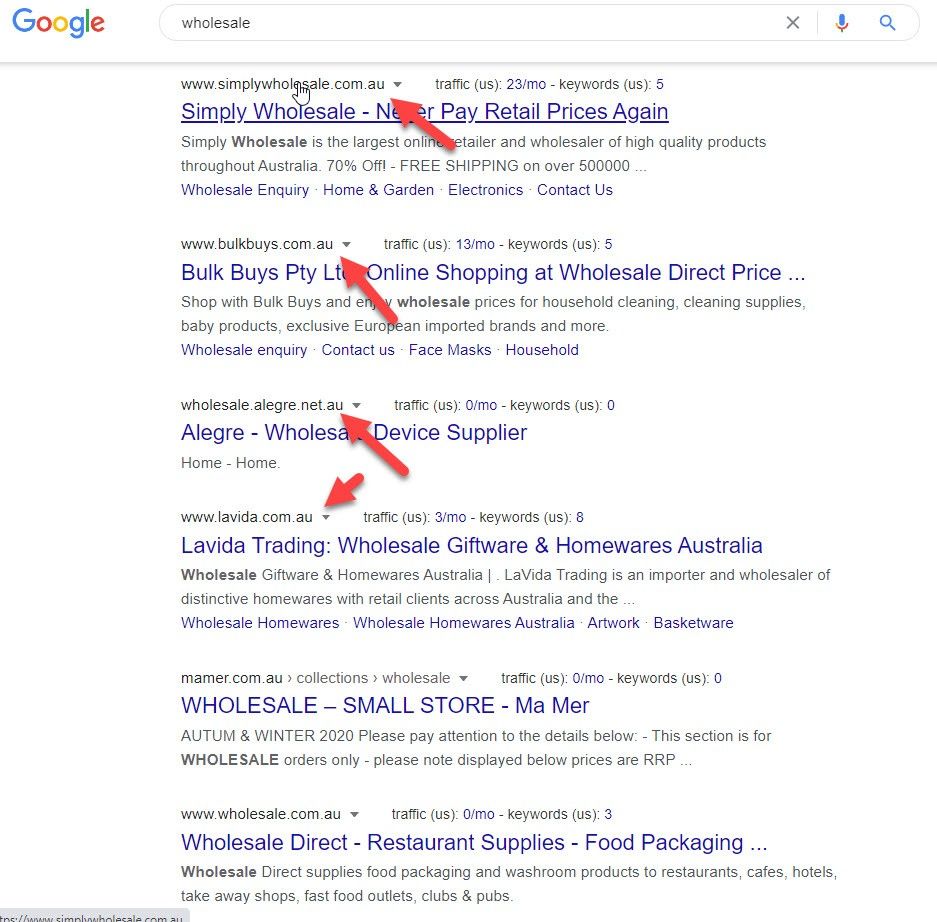 dropshipping suppliers