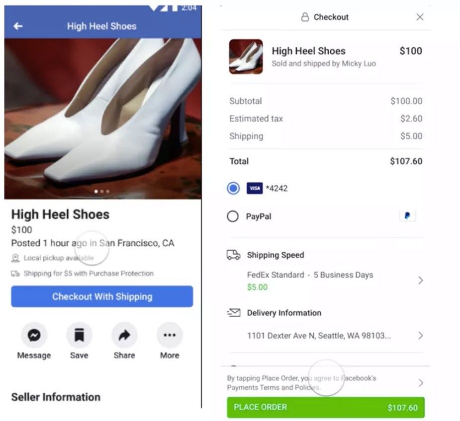 facebook dropshipping