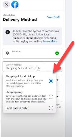 facebook dropshipping