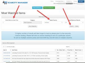 Scarcity manager