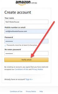 How To Open an Amazon Account