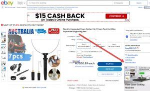 how to see how many items a seller is selling on ebay