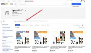 how to see how many items a seller is selling on ebay