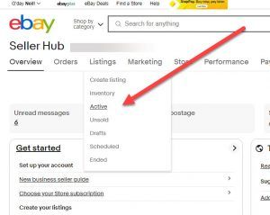 eBay multiple locations