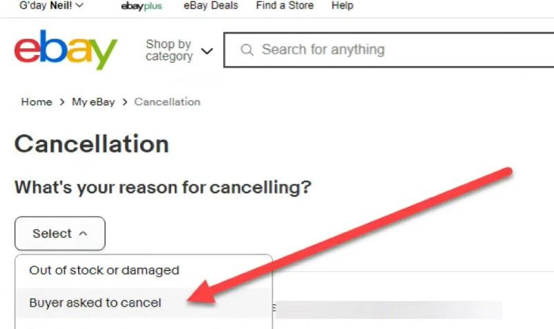 How To Cancel eBay Order As Seller