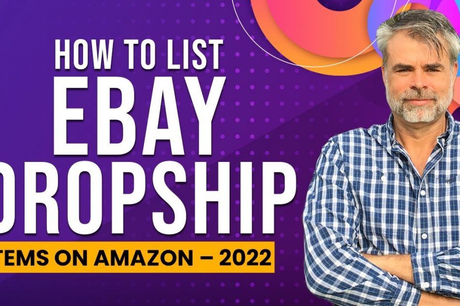 How To List eBay DROPSHIP Items on Amazon