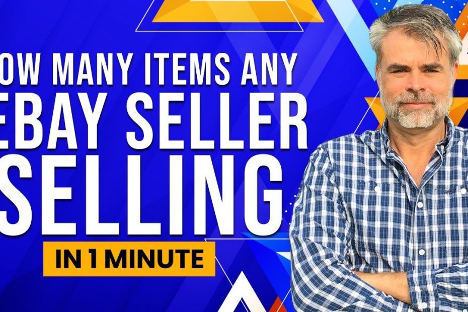 How To See How MANY Items Any eBay Seller Is Selling