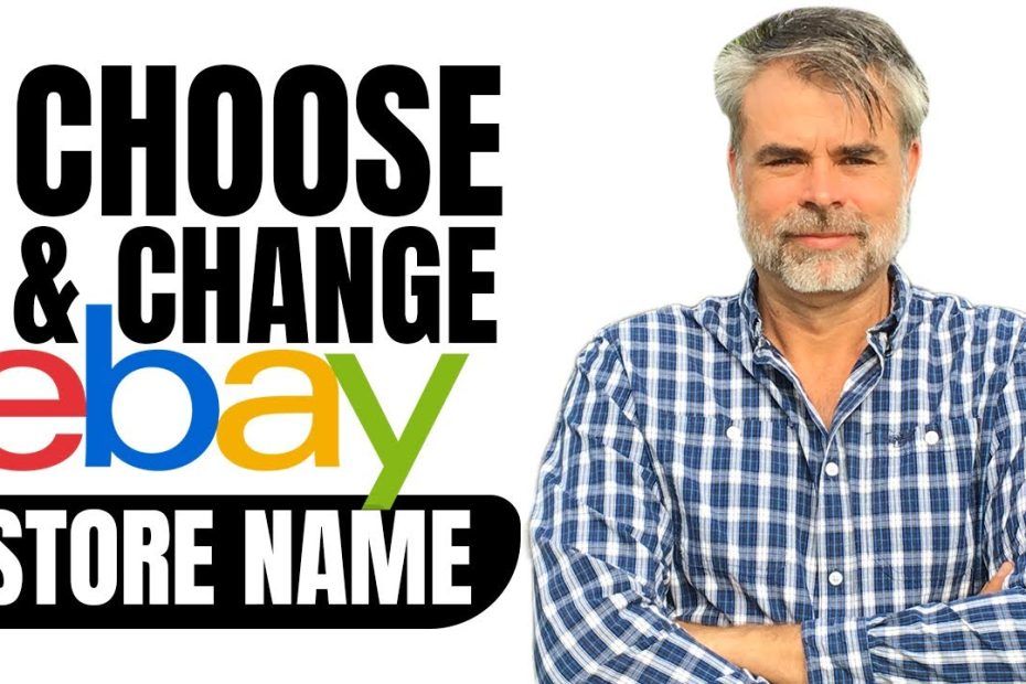 How to Change eBay Store Name