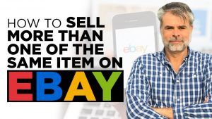 how to sell more than one item on ebay