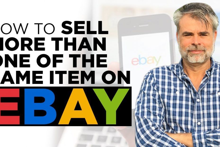 how to sell more than one item on ebay