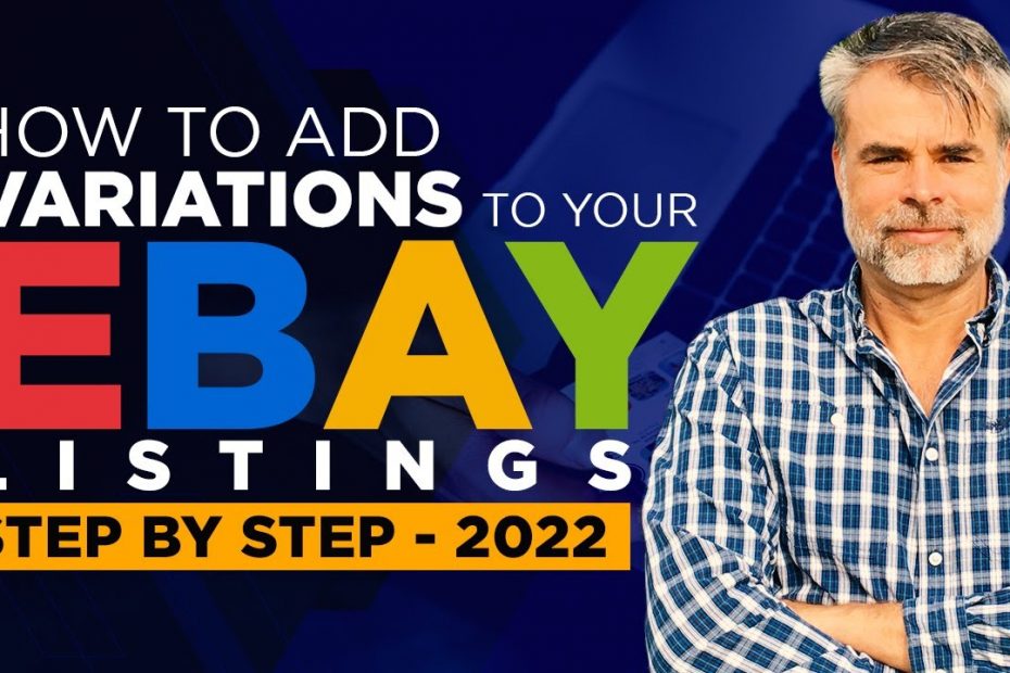 how to add variations on ebay